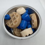 Tin of Blueberry Fluffcakes Wax Melts in various shapes