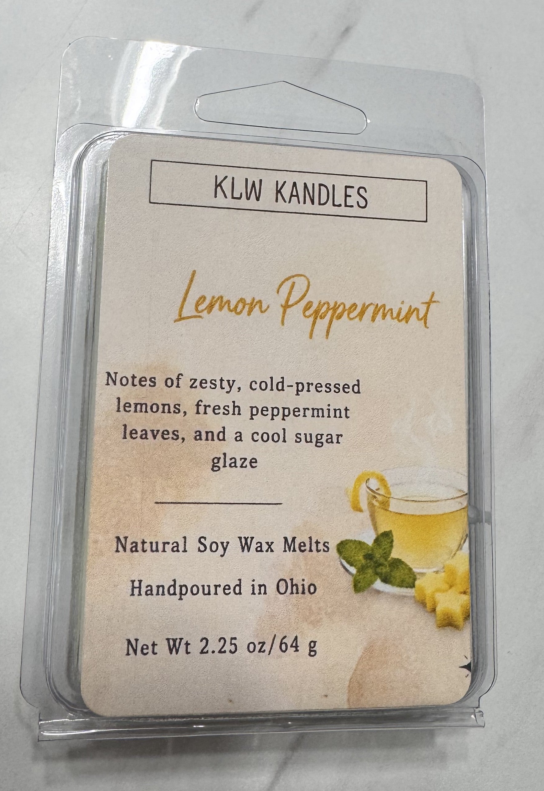 Lemon Peppermint Wax Melt