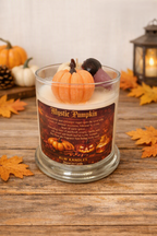 Mystic Pumpkin 10.5 oz Candle w/ Pumpkins & Acorn