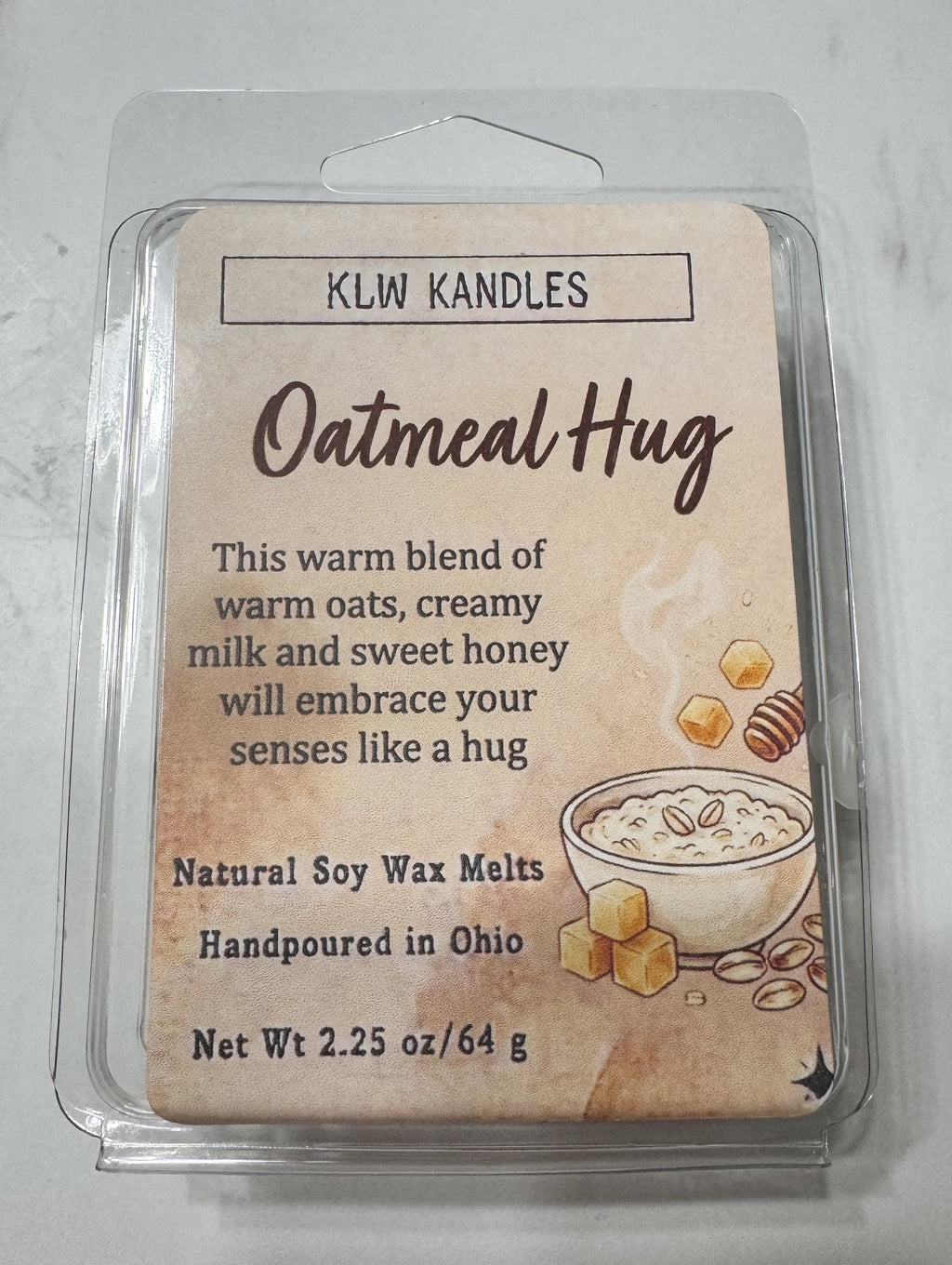 Oatmeal Hug Wax Melt