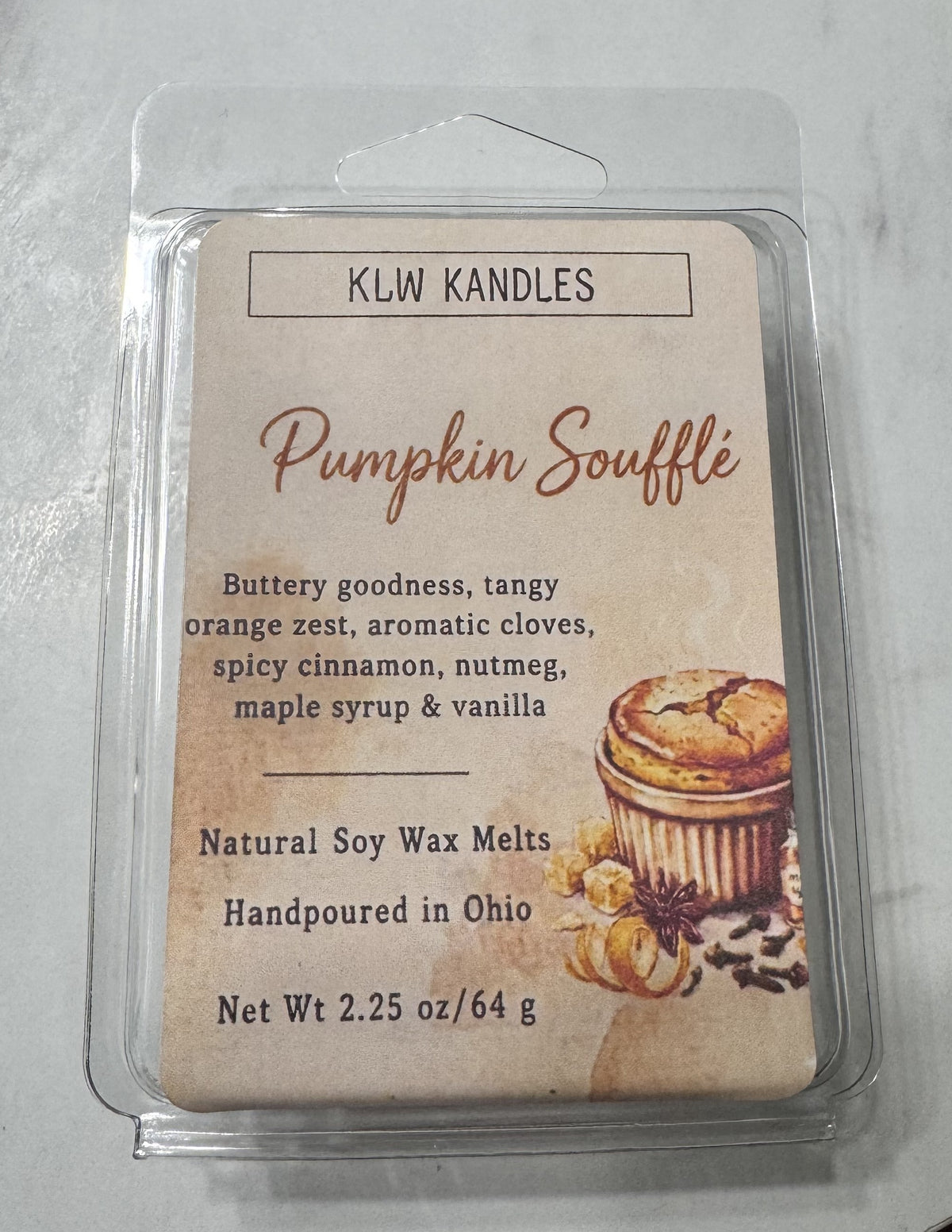 Pumpkin Souffle Wax Melt
