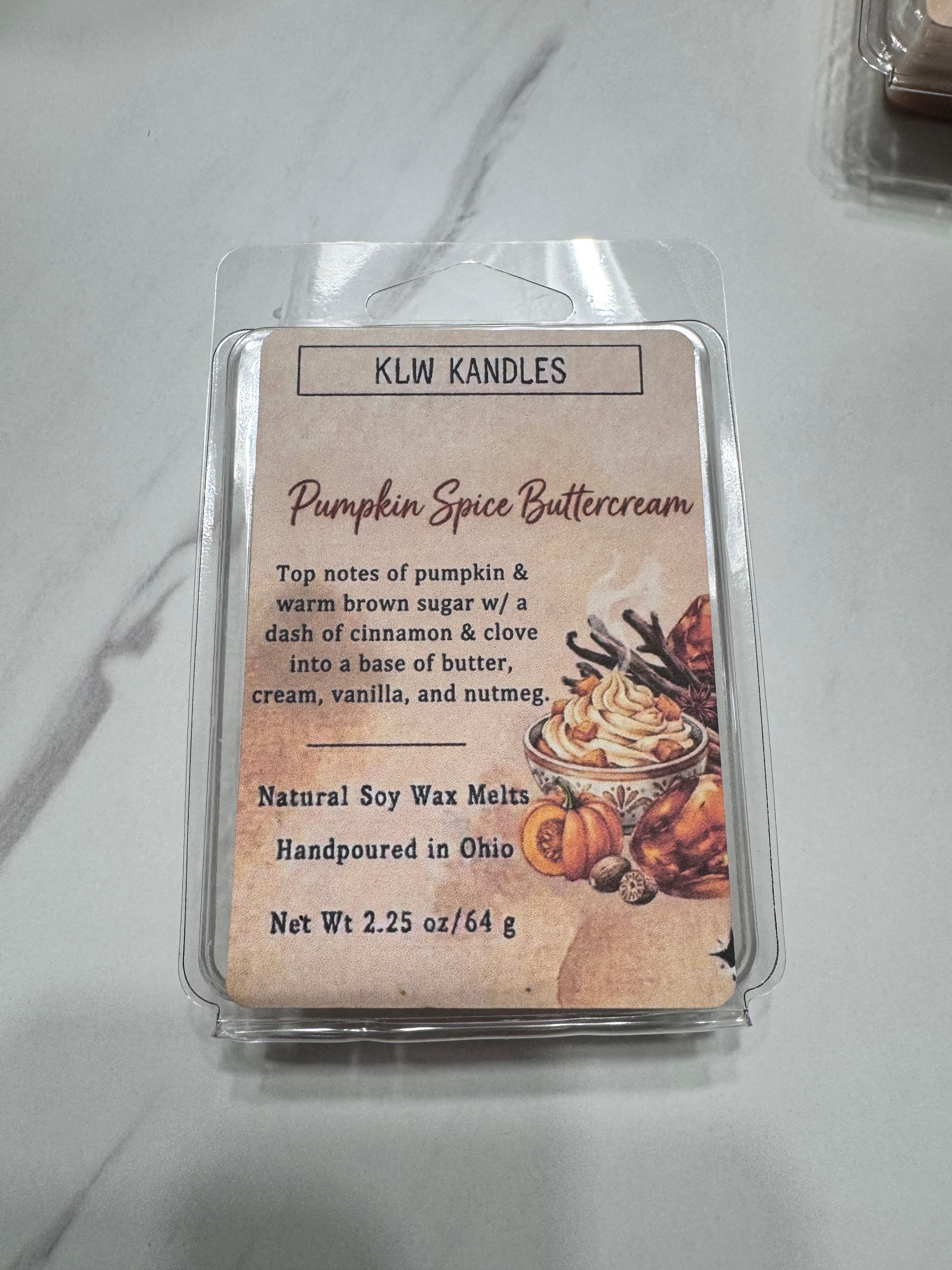 Pumpkin Spice Buttercream Wax Melt
