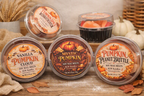 Tin of Pumpkin-Shaped Wax Melts - Various Scents