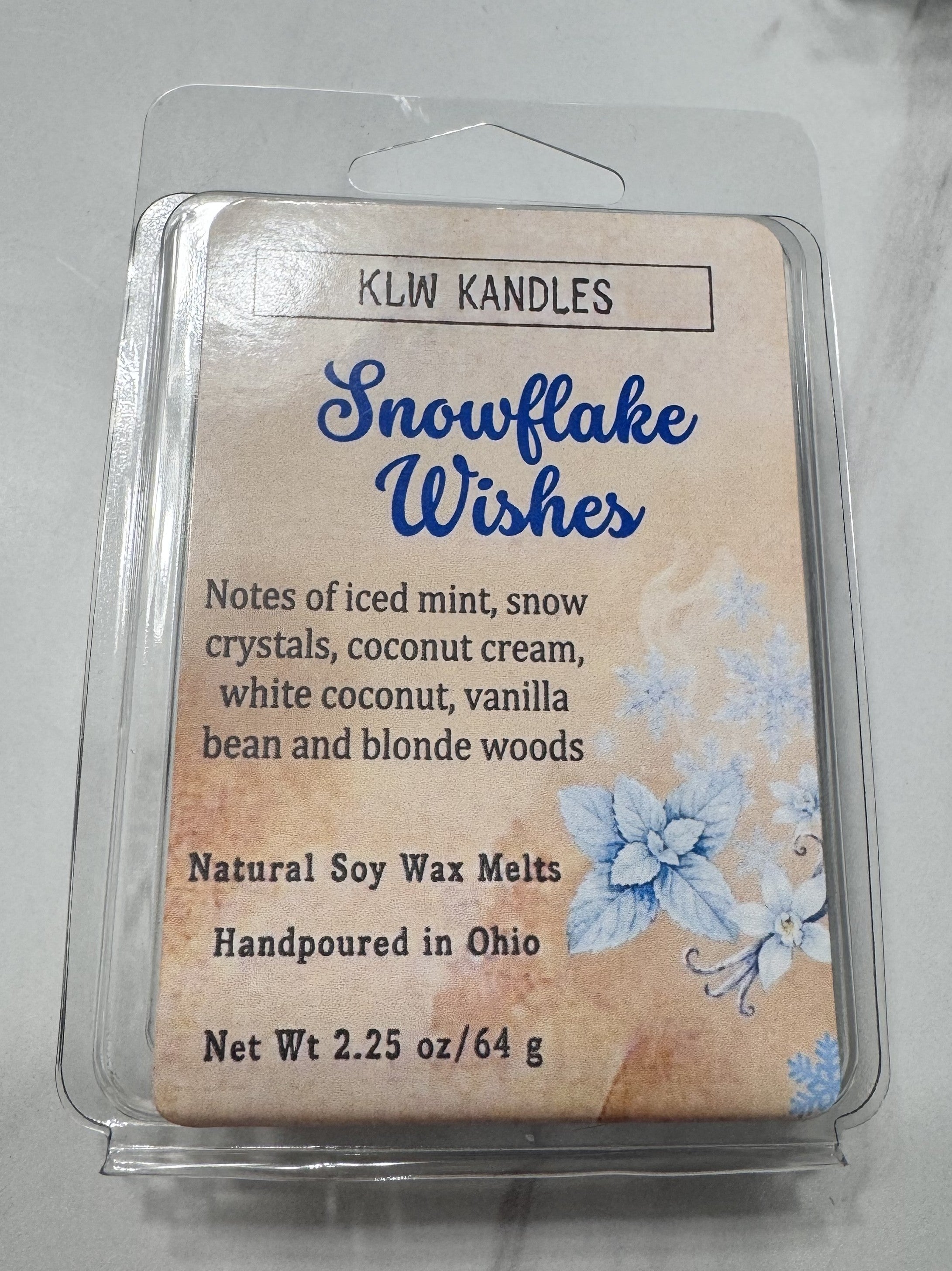 Snowflake Wishes Wax Melt