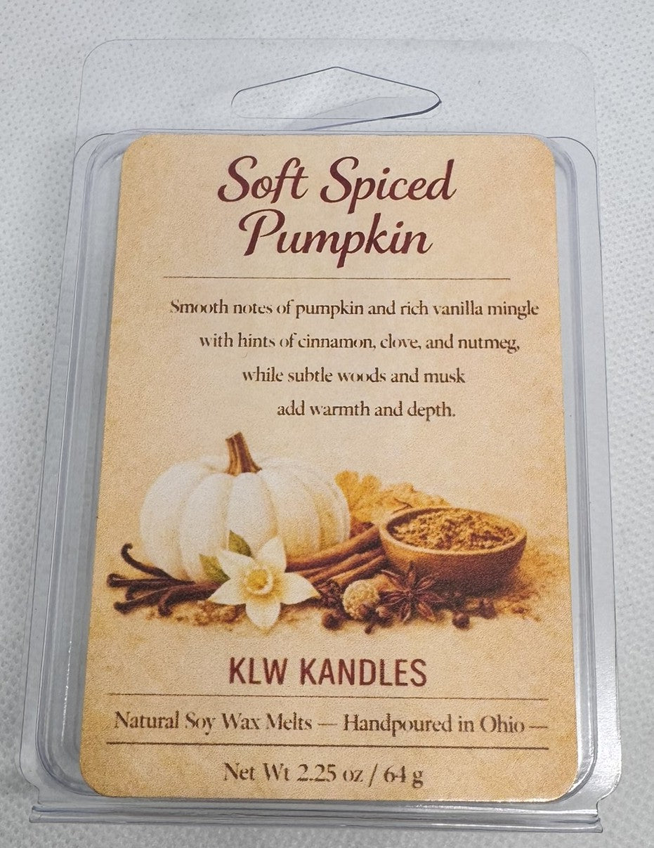 Soft Spiced Pumpkin Wax Melt