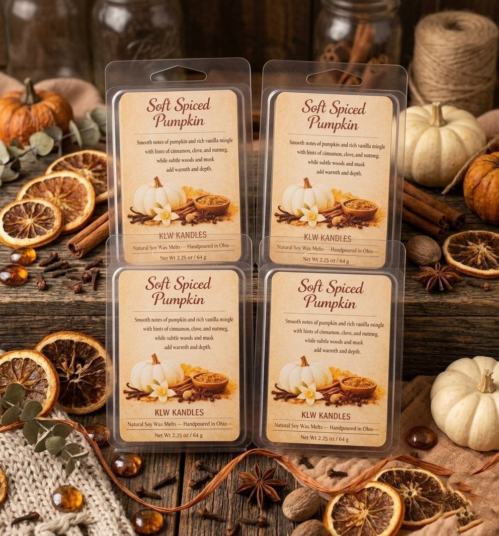 Soft Spiced Pumpkin Wax Melt