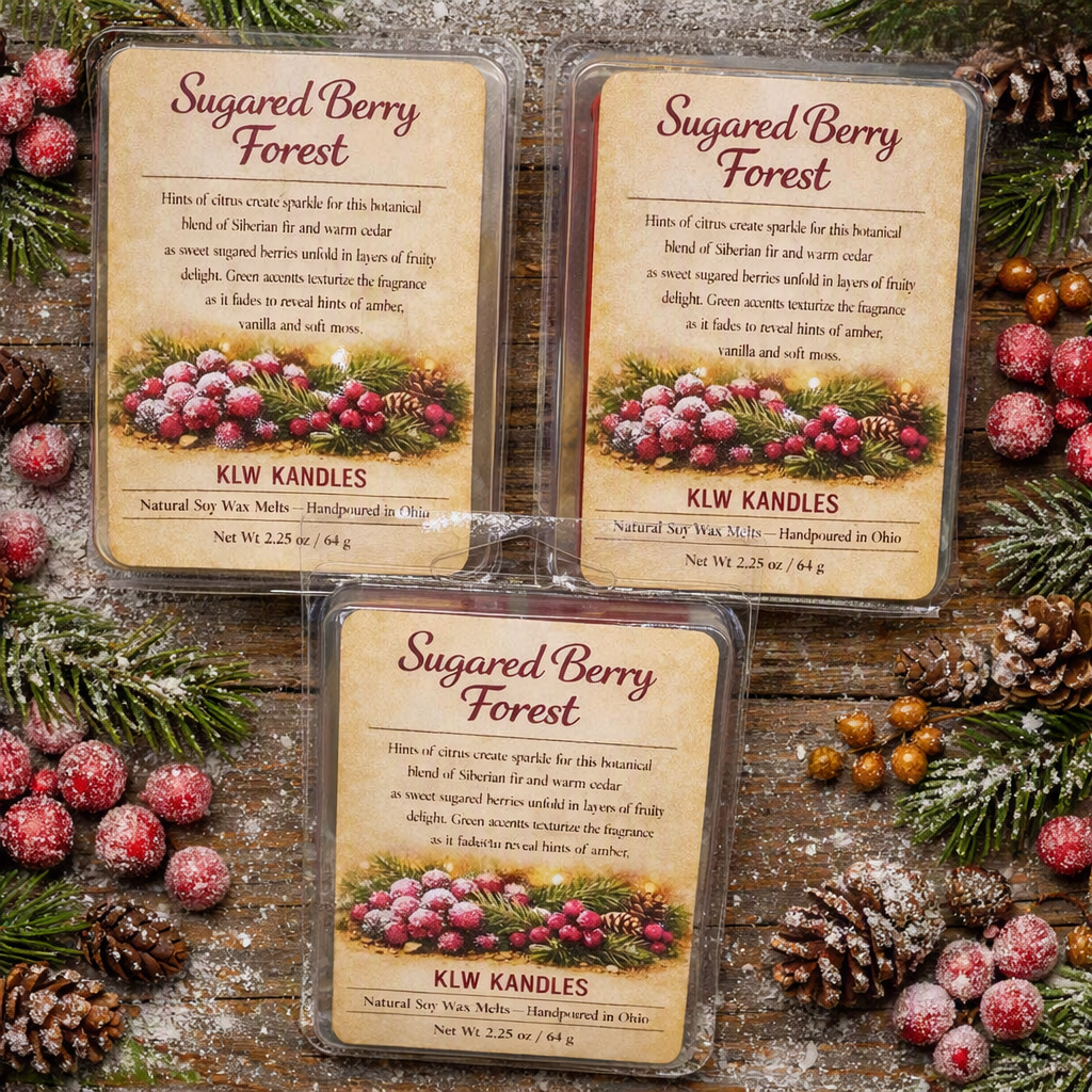 Sugared Berry Forest Wax Melt