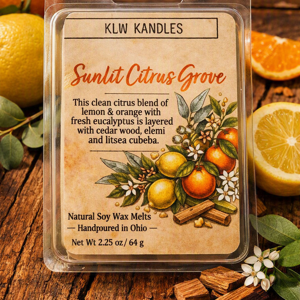 Sunlit Citrus Grove Wax Melt