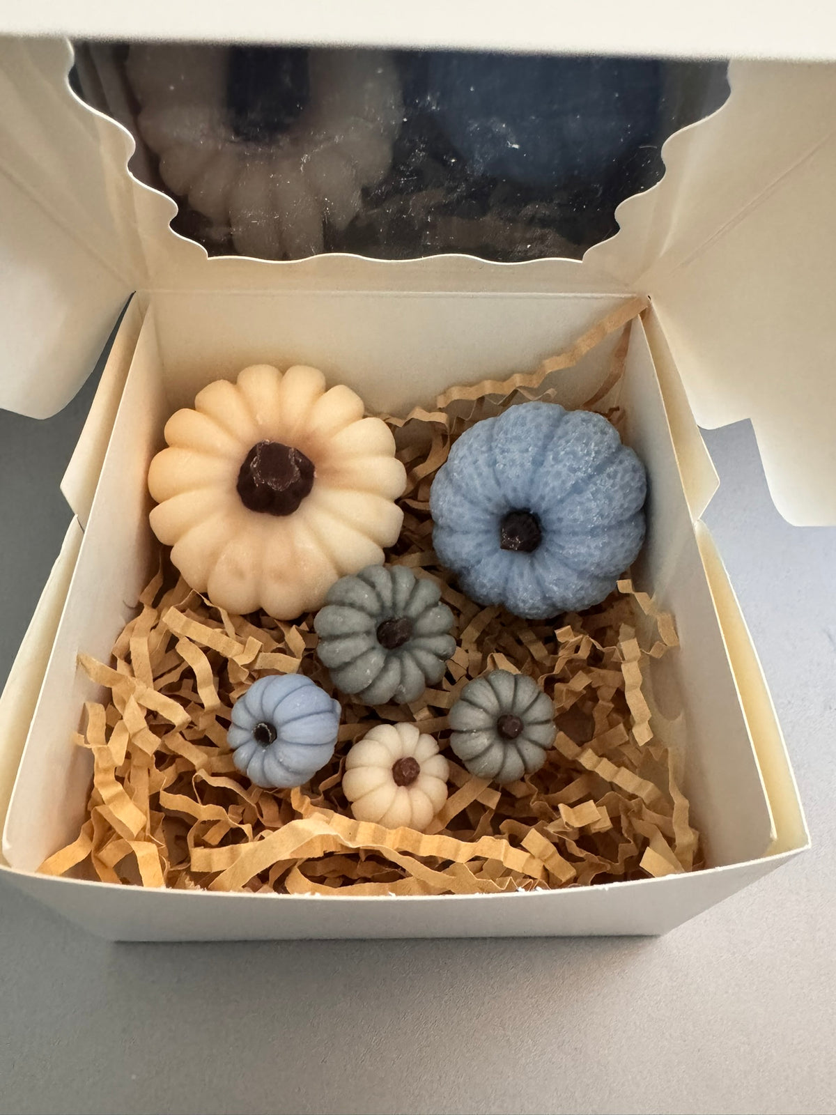 Set of Pumpkin Shape Wax Melts - Sweater Season