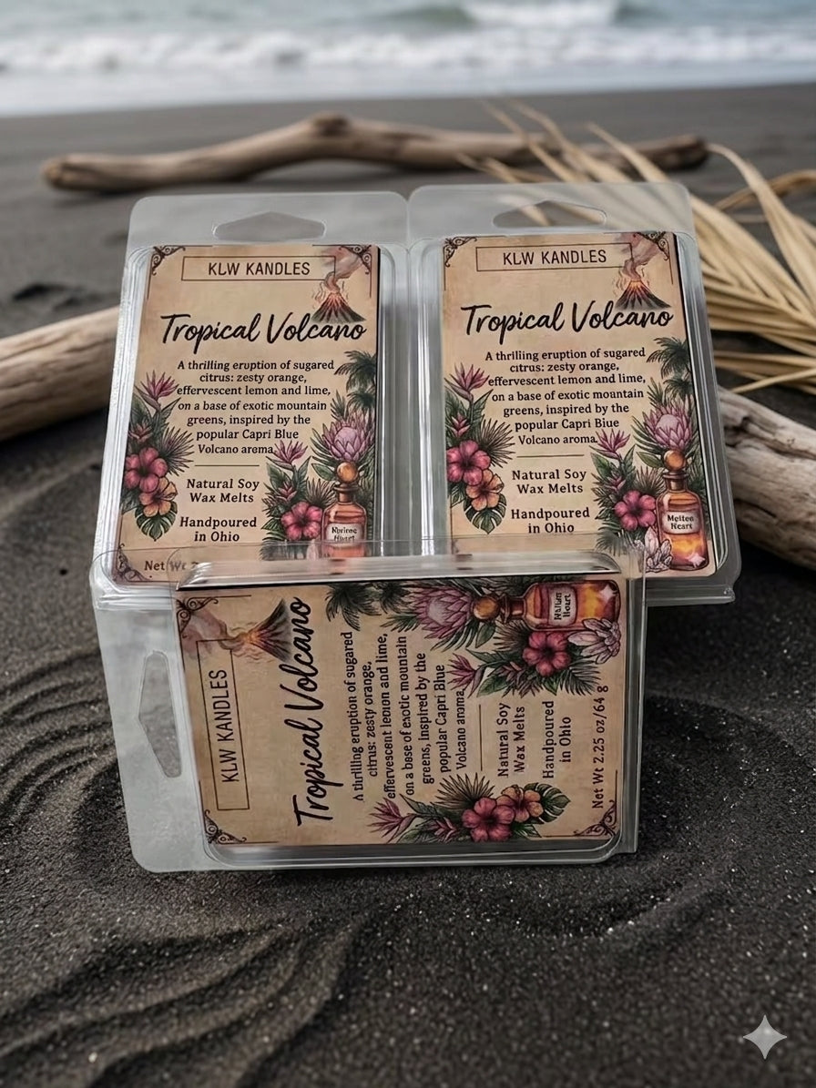 Tropical Volcano Wax Melt