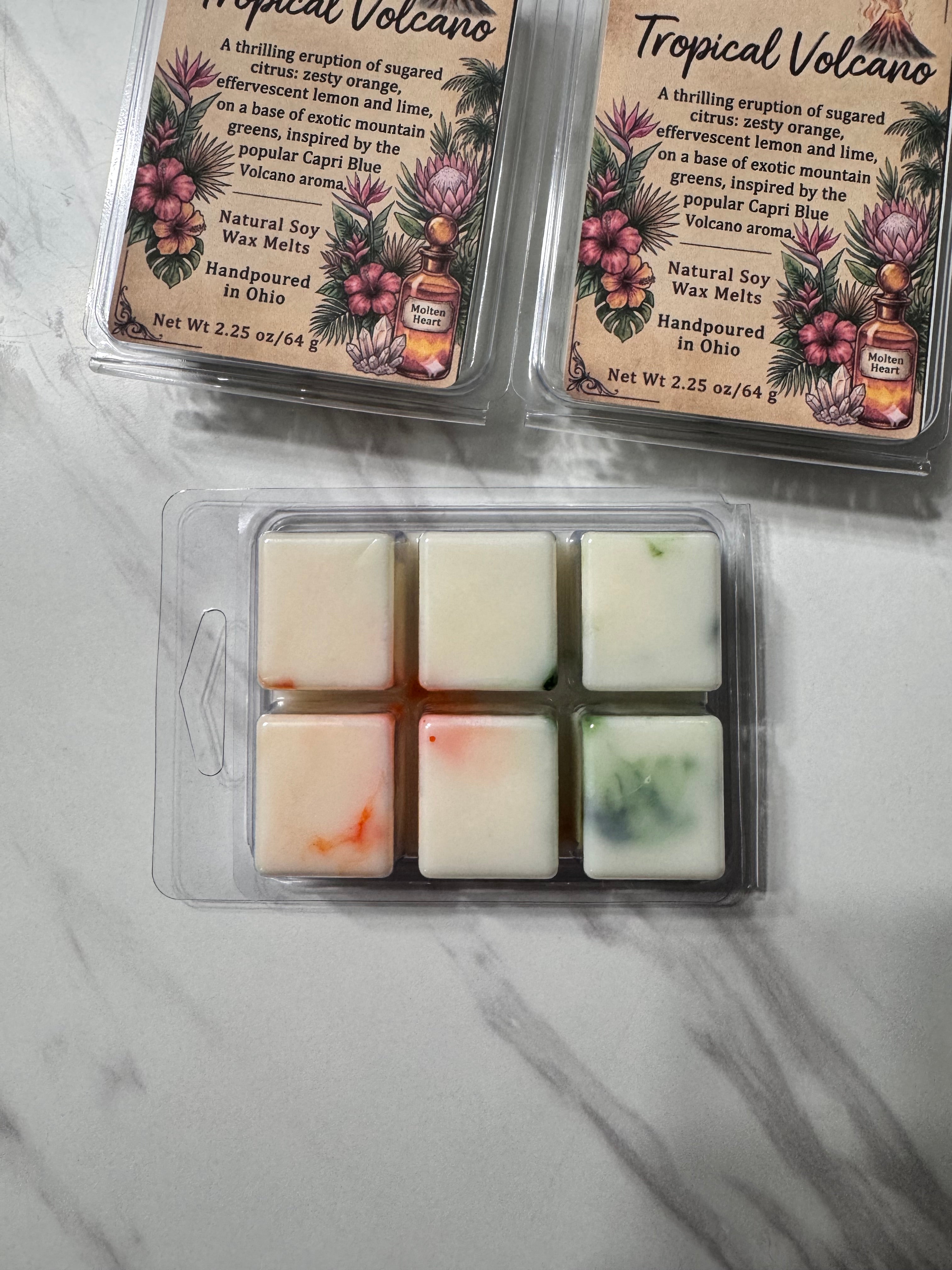 Tropical Volcano Wax Melt