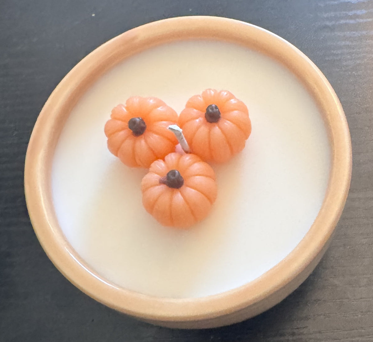 Fall Acorn or Pumpkin Ceramic Jar Candles