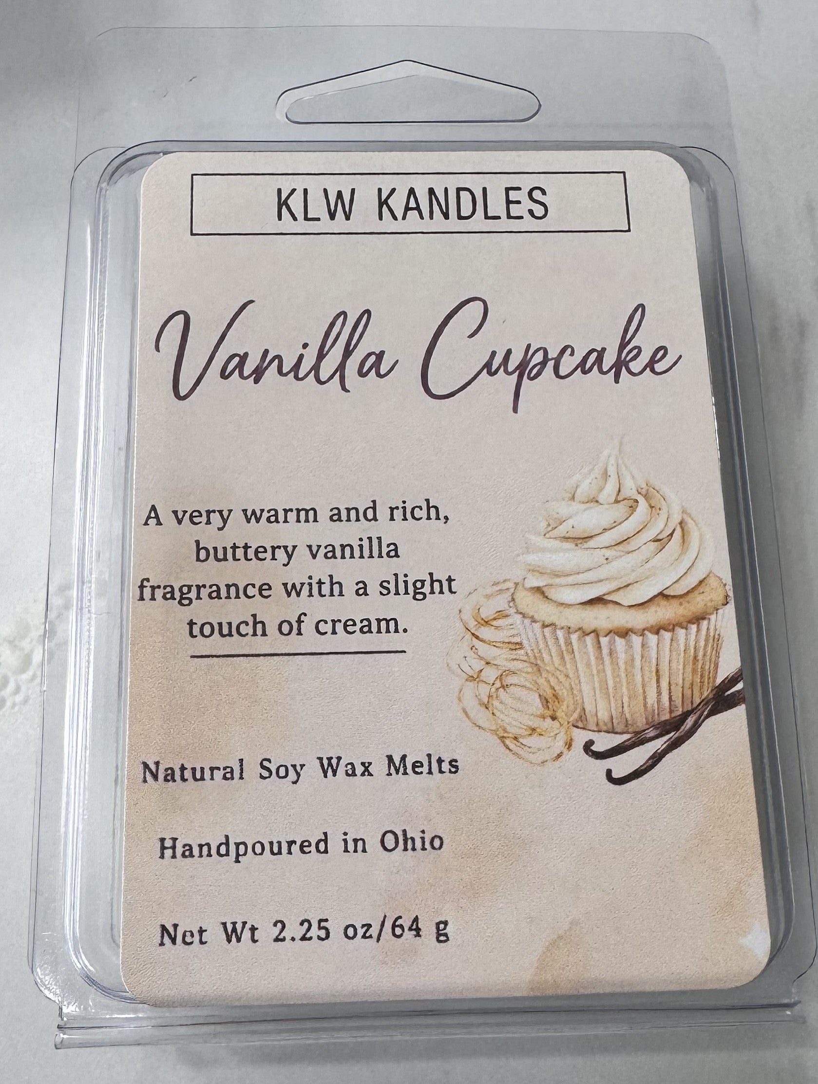 Vanilla Cupcake Wax Melt