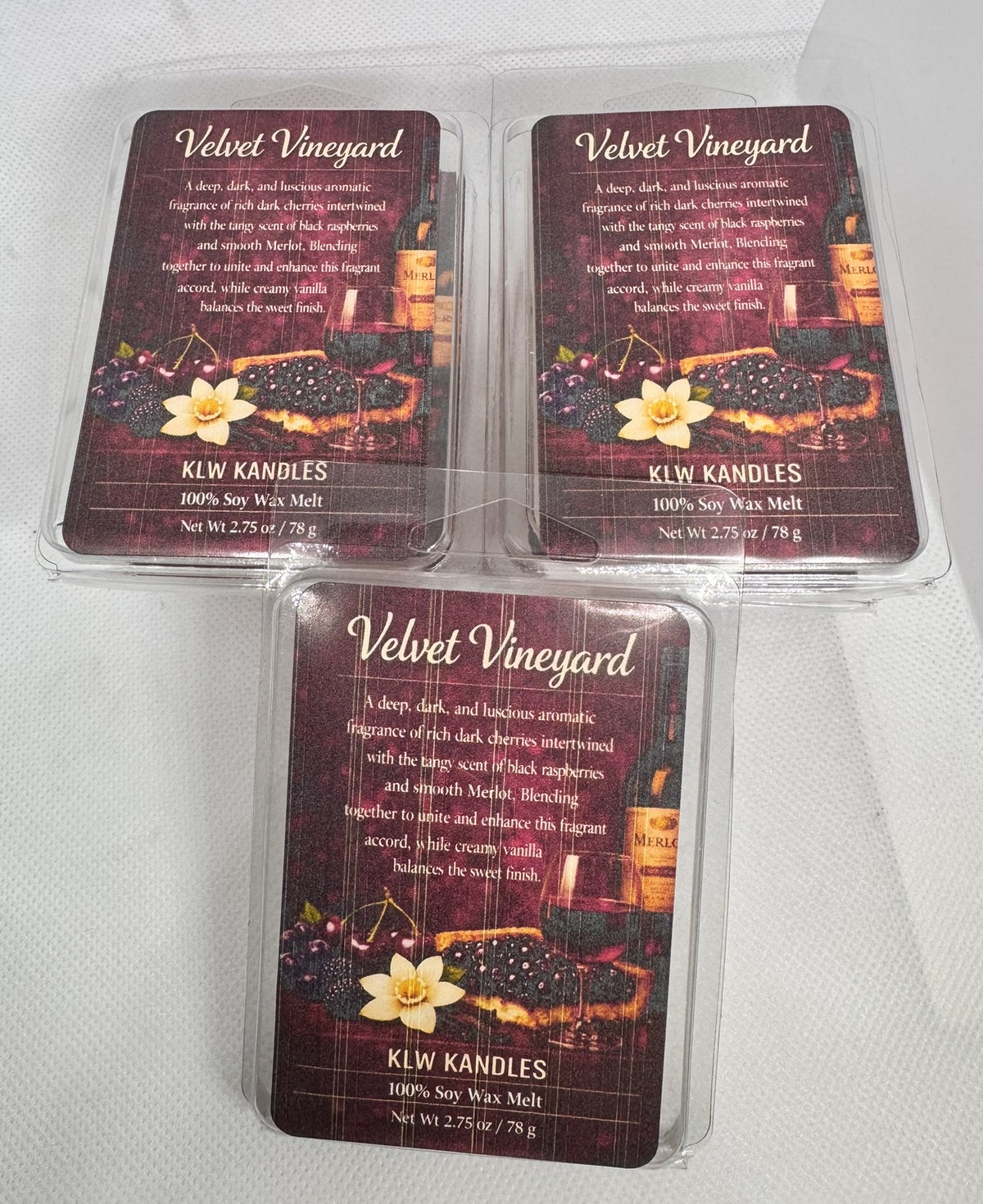 Velvet Vineyard Wax Melt