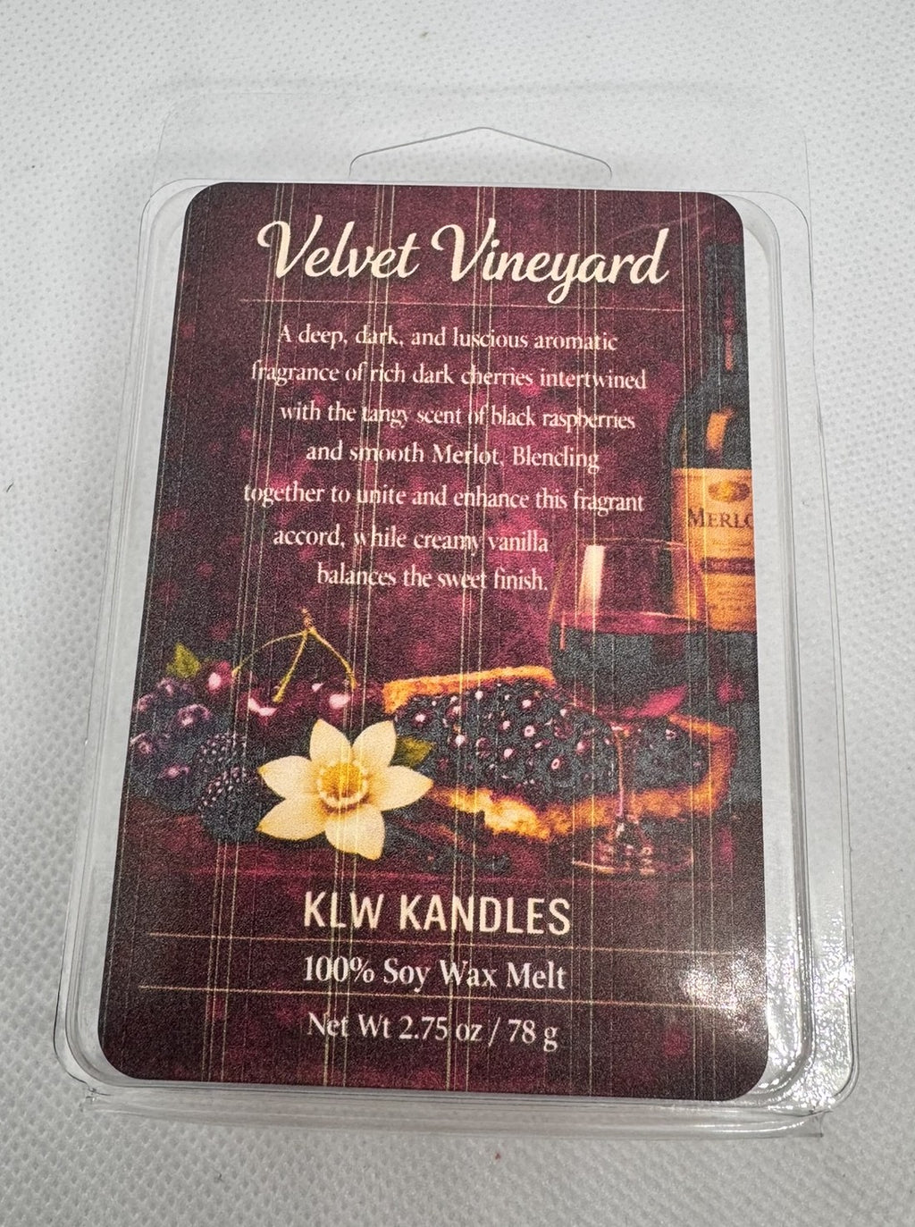 Velvet Vineyard Wax Melt