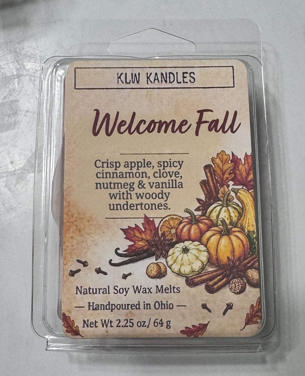 Welcome Fall Wax Melt